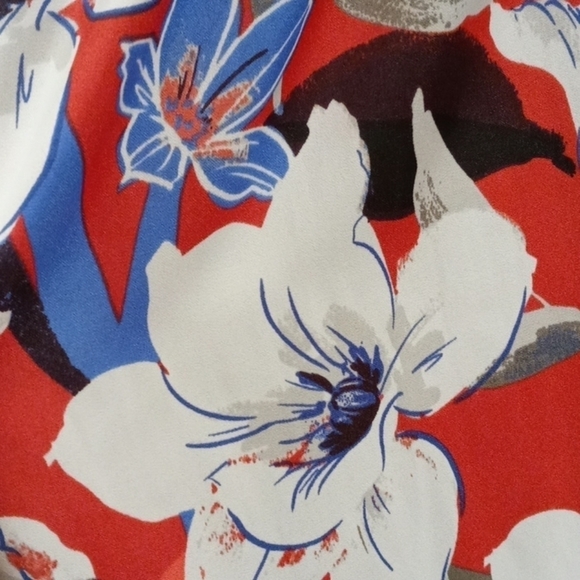 NWT Jennifer Lopez grommet trim off shoulder top Medium - Picture 10 of 12